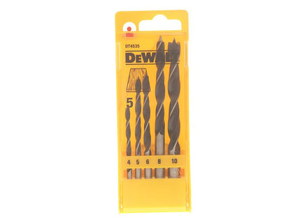 DEWALT Brad Point Drill Bit Set, 5 Piece