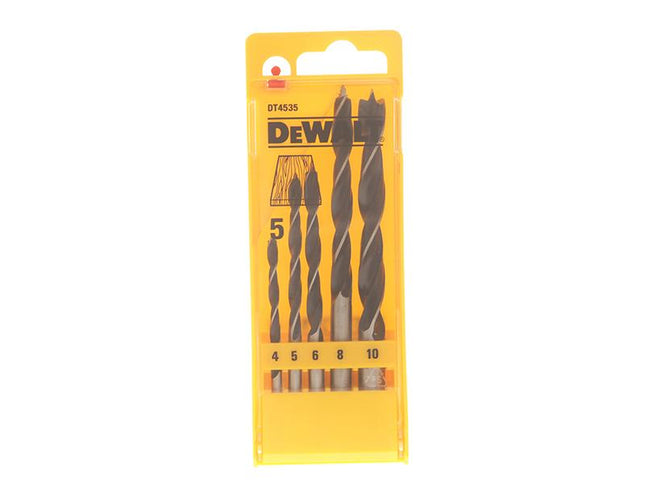 DEWALT Brad Point Drill Bit Set, 5 Piece