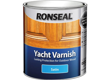 Ronseal Exterior Yacht Varnish Satin 500Ml