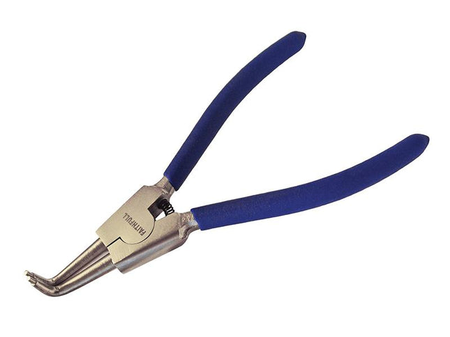 Faithfull Circlip Pliers Outside Bent Crv 180Mm (7In)
