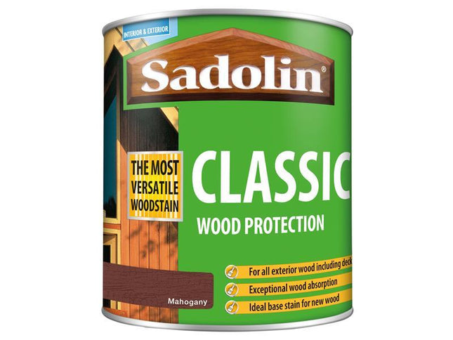 Sadolin Classic Wood Protection Mahogany 1 Litre