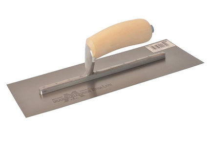 Marshalltown Mxs13 Plasterer'S Finishing Trowel Wooden Handle 13 X 5In