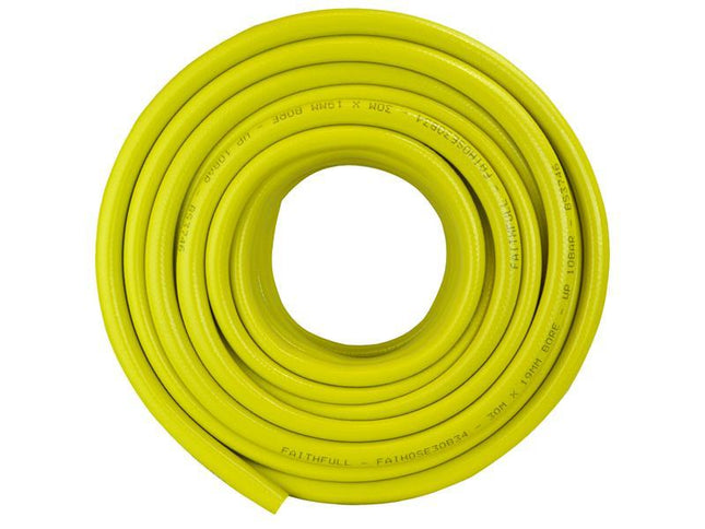 Faithfull Heavy-Duty Reinforced Builder'S Hose 30M 19Mm (3/4In) Diameter