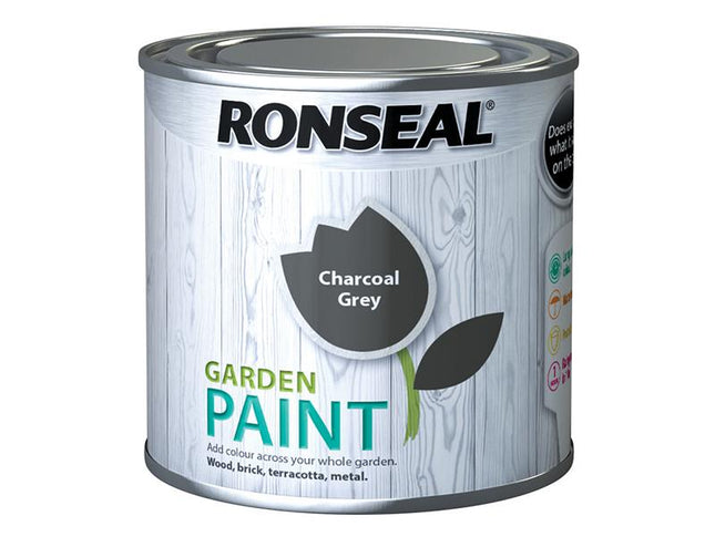 Ronseal Garden Paint Charcoal Grey 250Ml