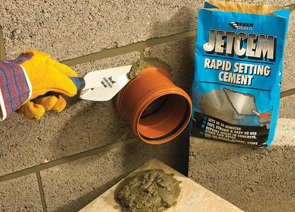 Everbuild Jetcem Rapid Set Cement 12Kg (2 X 6Kg Pack)