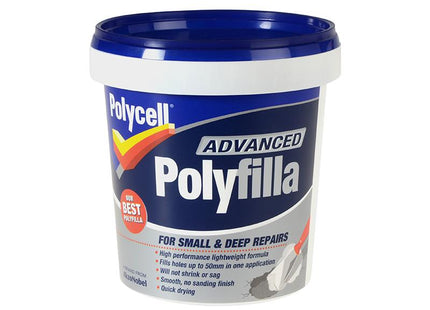 Polycell Polyfilla Advance All In One Tub 600Ml