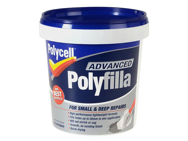 Polycell Polyfilla Advance All In One Tub 600Ml