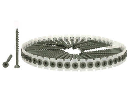 SENCO Duraspin Collated Screws Decking Weatherex 4.2 X 65Mm Pack 1000
