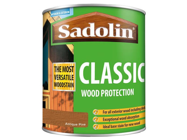 Sadolin Classic Wood Protection Antique Pine 1 Litre