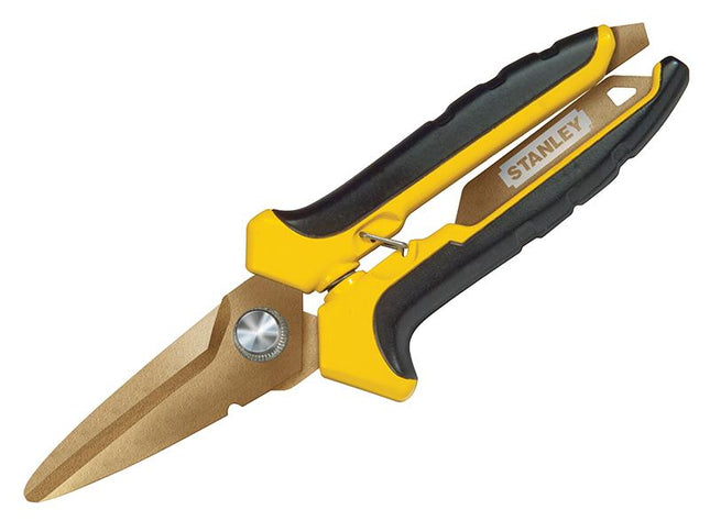 Stanley Tools Titanium Coated Shears  Straight Cut 200Mm