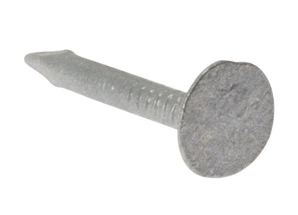Forgefix Clout Nail Extra Large Head Galvanised 25Mm (500G Bag)