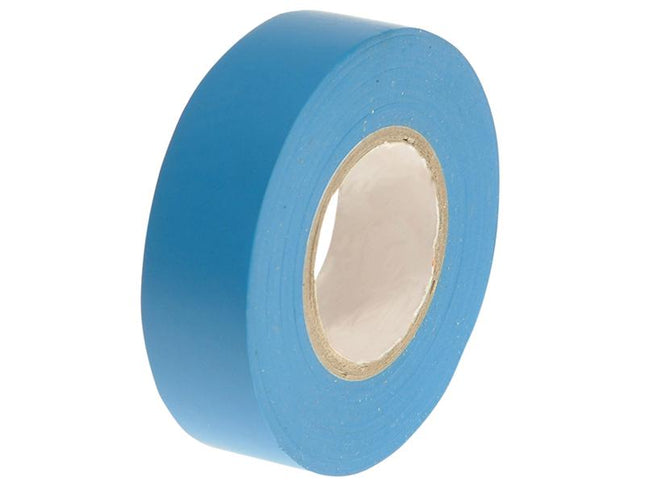 Faithfull Pvc Electrical Tape Blue 19Mm X 20M