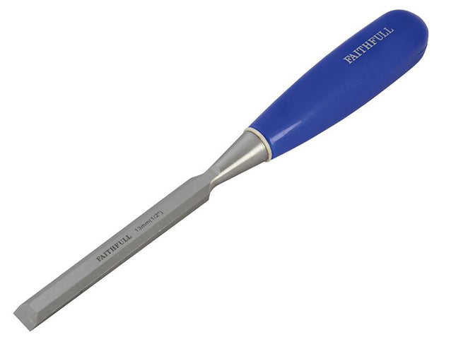 Faithfull Bevel Edge Chisel Blue Grip 13Mm (1/2In)