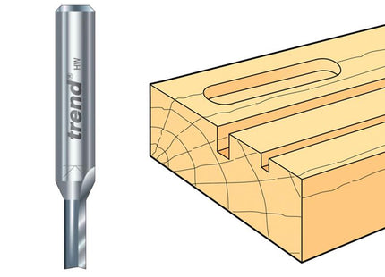 TREND 3/8L X 1/4 Tct Two Flute Cutter 12.0Mm X 19Mm