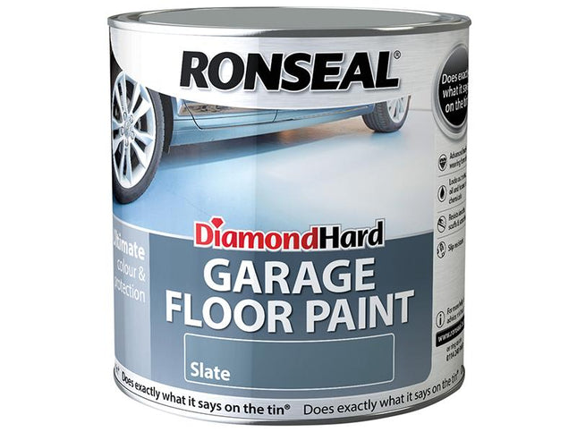 Ronseal Diamond Hard Garage Floor Paint Slate 5 Litre