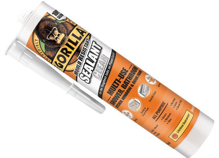 Gorilla Glue Gorilla Mould Resistant Sealant Clear 295Ml