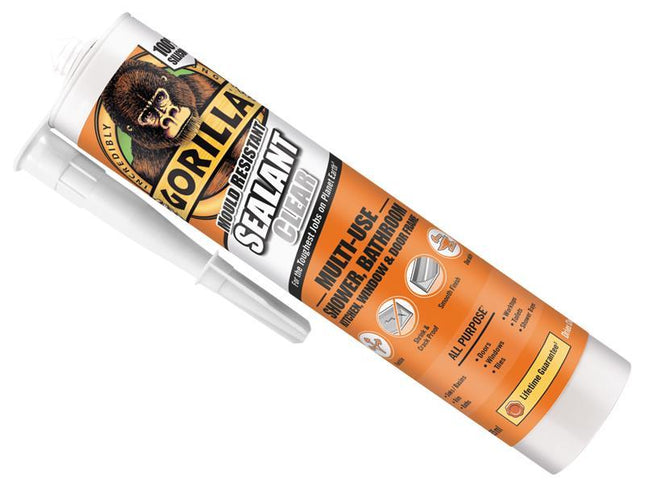 Gorilla Glue Gorilla Mould Resistant Sealant Clear 295Ml