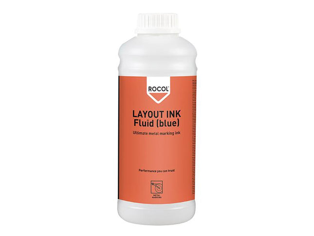 Rocol Layout Ink Fluid Blue 1 Litre