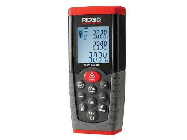 RIDGID 36158 Micro Lm-100 Laser Distance Measure 50M