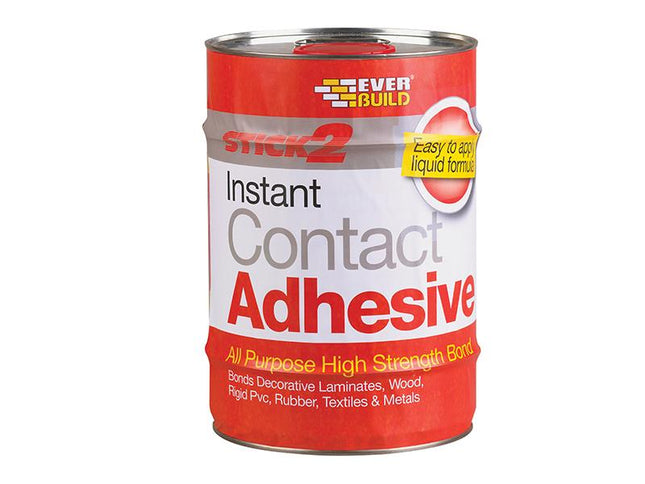 Everbuild Stick2 All-Purpose Contact Adhesive 5 Litre