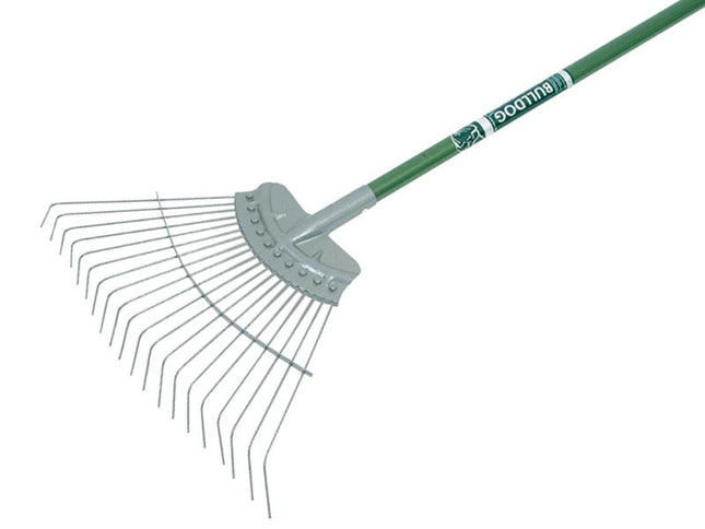 Bulldog Evergreen Lawn Rake Aluminium Shaft