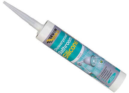 Everbuild Showerproof Bathroom Silicone White 280Ml