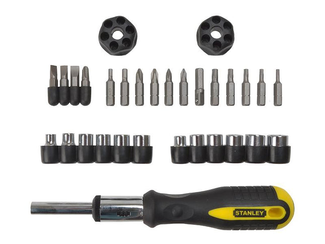 Stanley Tools Ratchet Screwdriver Set Of 29