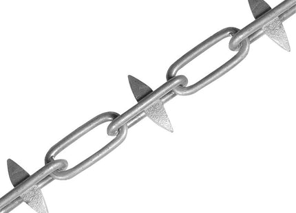 Faithfull Spike Chain Galvanised 6Mm X 5M Box - Max Load 250Kg
