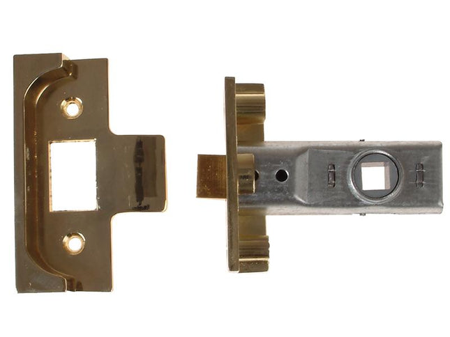 Yale Locks M999 Rebate Tubular Latch 64Mm 2.5 In Polished Brass Finish