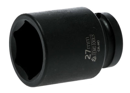 Teng Impact Socket Hexagon 6 Point 1/2In Drive 27Mm