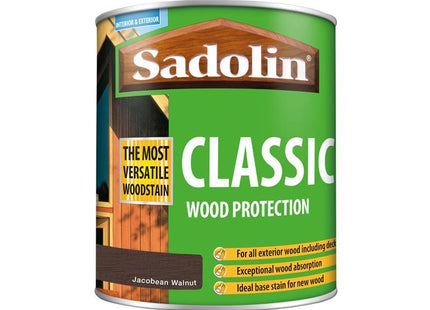 Sadolin Classic Wood Protection Jacobean Walnut 1 Litre