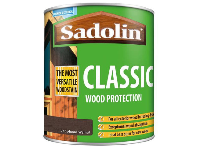 Sadolin Classic Wood Protection Jacobean Walnut 1 Litre