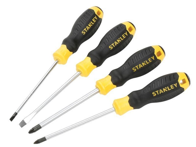 Stanley Tools Essential Screwdriver Set, 4 Piece Sl/Pz