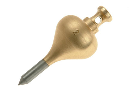 Monument 249D Brass Plumb Bob 128G (4.1/2Oz) Size 2