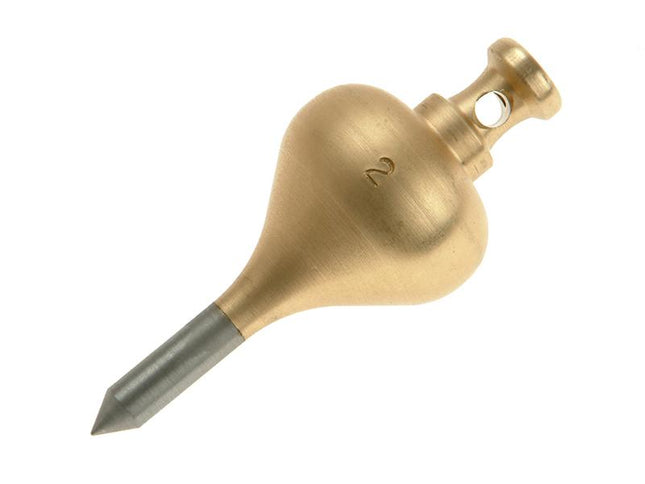 Monument 249D Brass Plumb Bob 128G (4.1/2Oz) Size 2