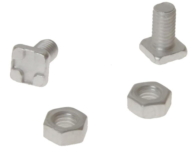 ALM Manufacturing Gh004 Square Glaze Bolts & Nuts Pack Of 20