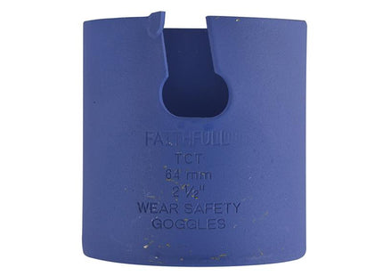 Faithfull Multi-Purpose Tct Holesaw 3 Tip 64Mm
