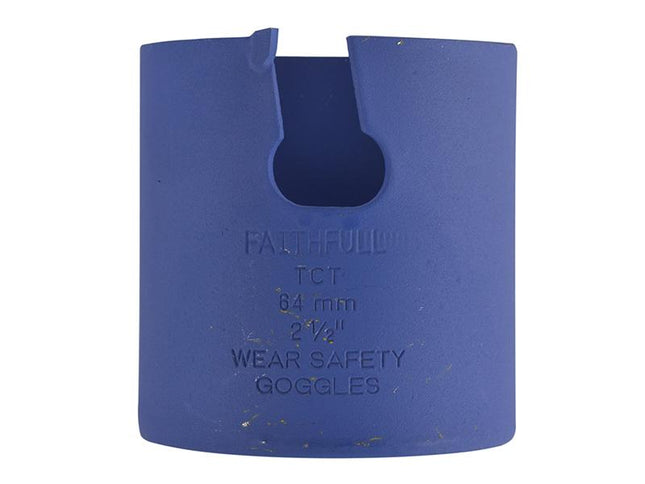 Faithfull Multi-Purpose Tct Holesaw 3 Tip 64Mm