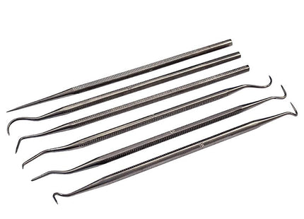 Faithfull Picks & Carvers Set 6 Piece Stainless Steel