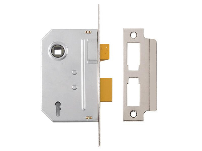 Yale Locks Pm320 3 Lever Mortice Sashlock Polished Chrome 65Mm 2.5In