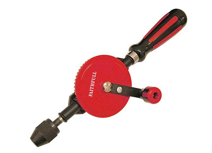Faithfull Hand Drill Double Pinion 8Mm Capacity