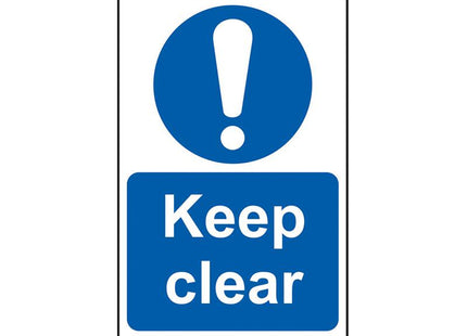 Scan Keep Clear - Pvc 200 X 300Mm