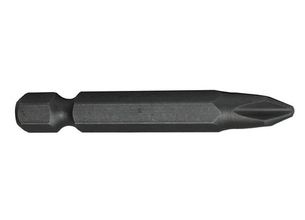 Faithfull Phillips 3 S2 Grade Steel Screwdriver Bits X 50Mm Pack Of 3