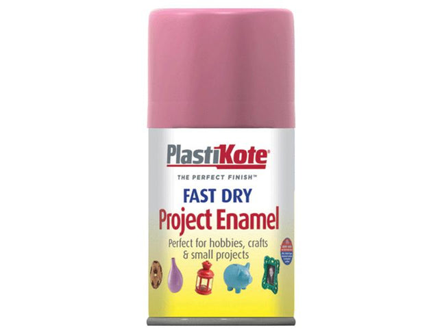 Plastikote Fast Dry Enamel Aerosol Hot Pink 100Ml