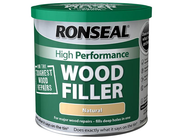 Ronseal High Performance Wood Filler Natural 1Kg