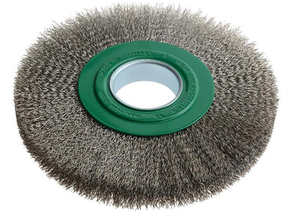 Lessmann Wheel Brush D200Mm X W24-27 X 50 Bore Stainless Steel Wire 0.30