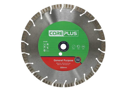 GP300 General-Purpose Hybrid Turbo Diamond Blade 300mm