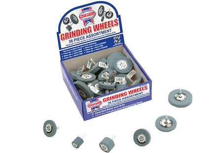 Faithfull Grinding Wheel Assortment 36 Piece