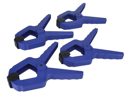 Faithfull Spring Clamp 75Mm (3In) (Pack 4)