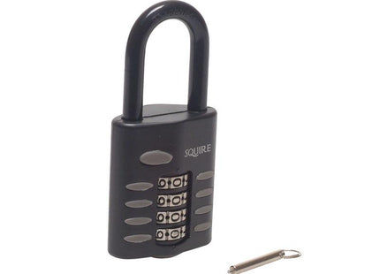 Henry Squire Cp50/1.5 Combination Padlock 4-Wheel 50Mm Long Shackle 38Mm